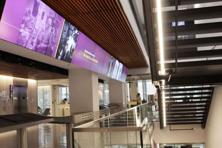 University of Pittsburgh Scaife Hall Exhibit